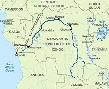 Image result for Map of East Africa with Congo
