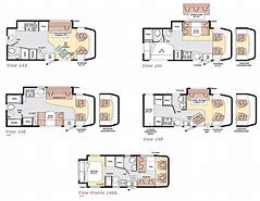 Image result for RV Class C Motorhome Floor Plans