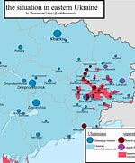 Image result for Map Separatist Regions in Eastern Ukraine