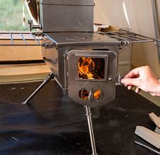 Image result for Wood Stove for Camping