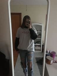 Image result for Pink Shirt Over Hoodie Outfit