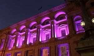 Image result for Sydney Opera House Lit Up in Pink Olivia Newton-John