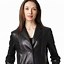 Image result for long hair leather coats