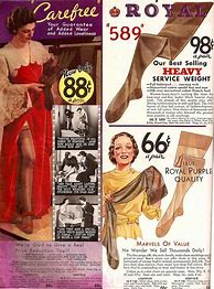 Image result for Old Sears Catalog Tights