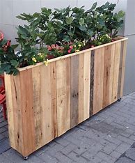 Image result for Planters Out of Pallets