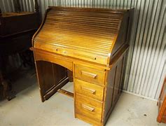 Image result for Vintage Roll Top Desk