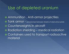 Image result for Depleted Uranium Weapons