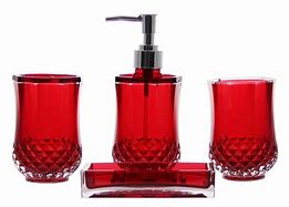 Image result for Resin Bathroom Accessories Sets