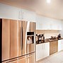 Image result for Kitchen with Built in Refrigerator