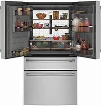 Image result for Counter-Depth Refrigerators White and Stainless Steel