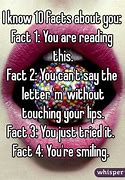 Image result for 10 Facts About You Quote