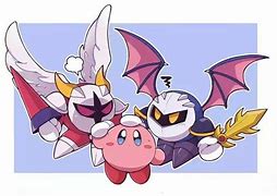 Image result for Meta Knight X Female Kirby