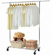 Image result for Collapsible Portable Clothes Rack