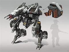 Image result for Sci-Fi Heavy Mech