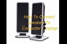Image result for How to Connect Speakers to Laptop