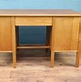 Image result for Mid Century Wood Office Desk