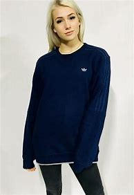 Image result for Women's Navy Blue Adidas Sweatshirt