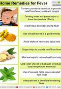 Image result for Home Remedies for Fever Reducer