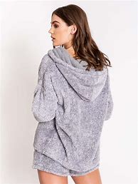 Image result for Oversized Fluffy Hoodie