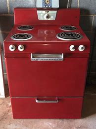 Image result for Red Stoves and Refrigerators