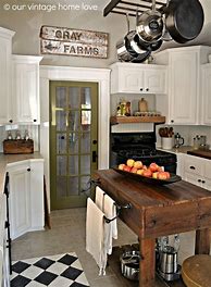 Image result for Vintage Rustic Country Kitchen