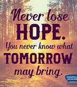 Image result for Thought of the Day Hope