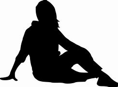 Image result for People Sitting Silhouette