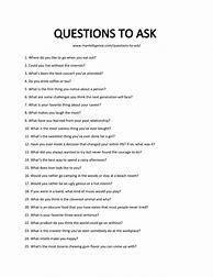 Image result for What Are Good Questions to Ask Guys
