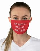 Image result for Nancy Pelosi Salon Mask