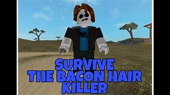 Image result for Killer Bacon Hair Roblox