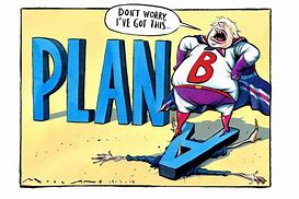 Image result for Plan B Cartoon