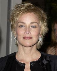 Image result for Sharon Stone New Haircut