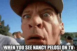 Image result for Pelosi Lightning Bolt Meme