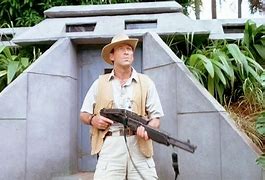 Image result for Chris Pratt Gun in Jurassic World