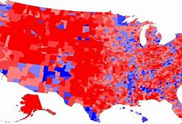 Image result for County Map of Election Results