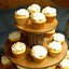 Image result for Rustic Cupcake Stand