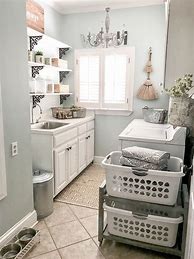 Image result for Farmhouse Laundry Room Paint Colors