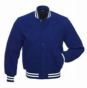 Image result for Royal Blue and Gold Wool Varsity Jacket