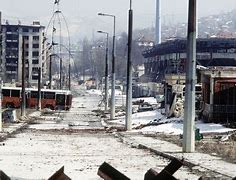 Image result for Sarajevo during the Bosnian War