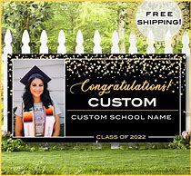 Image result for Class Of Personalized Graduation Metal Bucket - White