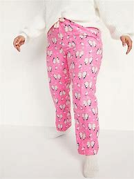 Image result for Old Navy Women's Matching Printed Flannel Pajama Pants - Holiday 2021 Snow Globes - Size XS