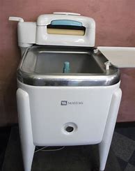 Image result for Vintage Maytag Washer with Outside Clothes Wringer