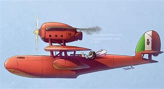Image result for Porco Rosso Plane