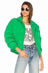 Image result for Green Puffer Coat
