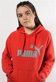 Image result for Puma Logo Cropped Hoodie