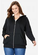 Image result for Sherpa Lined Fleece Hoodie