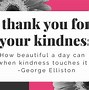 Image result for Thank You for Your Kindness Note