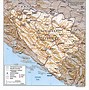 Image result for Map of Bosnia N Its Neighbours