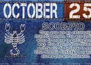 Image result for October 25 Birthday Traits