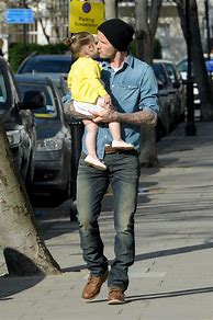 Image result for David Beckham Blue Jeans